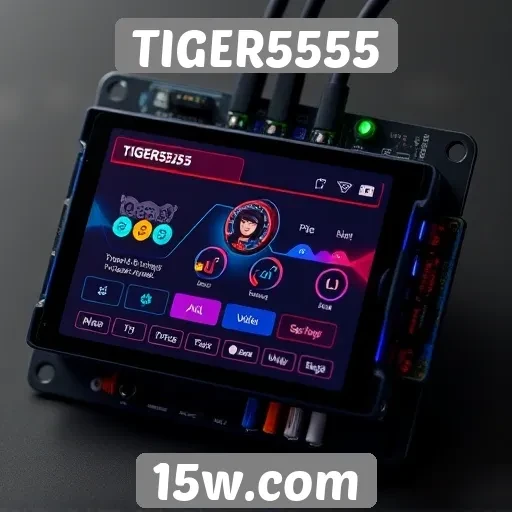 Análise da interface de usuário do TIGER5555